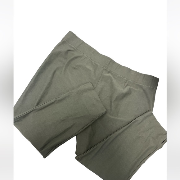 Eileen Fisher Olive Ankle Pants - XL - Picture 5 of 8